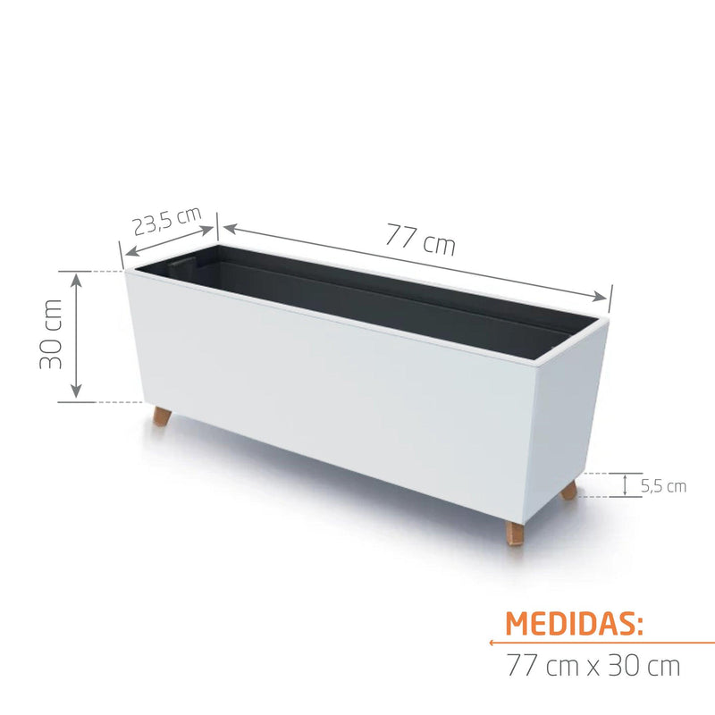 JARDINERA URBI CASE N 77 CM - Tumatera.co