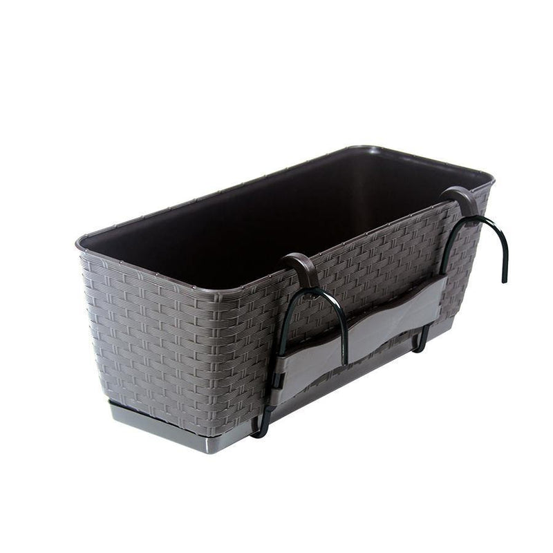JARDINERA RATÁN BALCÓN 49 CM - Tumatera.co