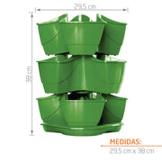 Matera Coubi Herbal 38 cm medidas