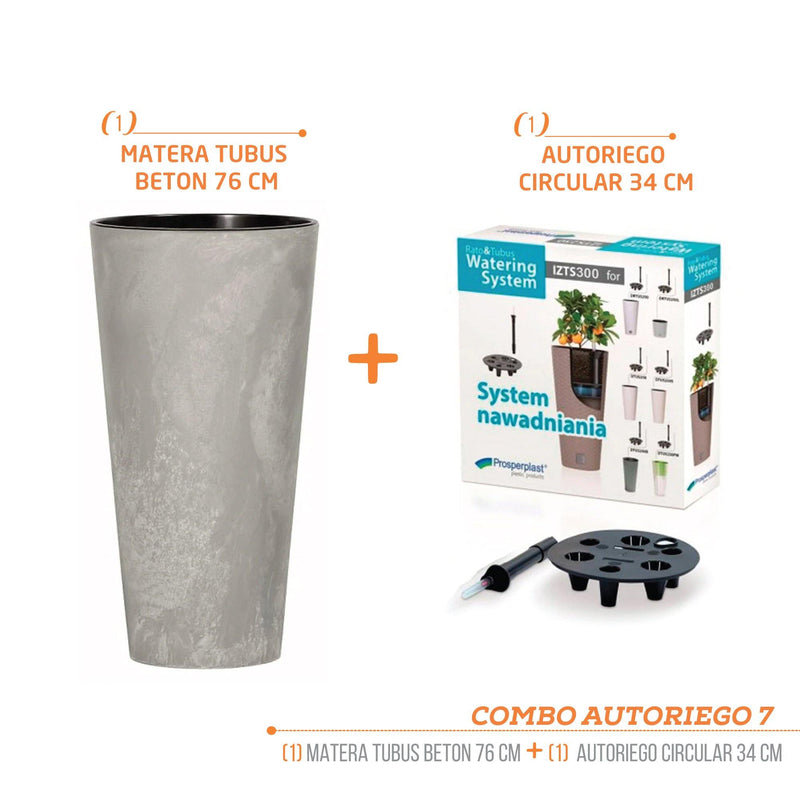 KIT MATERA TUBUS BETON 76 CM + AUTORIEGO - Tumatera.co