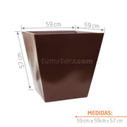 Matera Polietileno 59 x 57 cm medidas