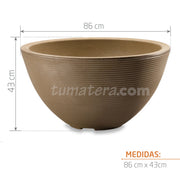 Matera Delano Round 86 X 43 Cm - Tumatera.co