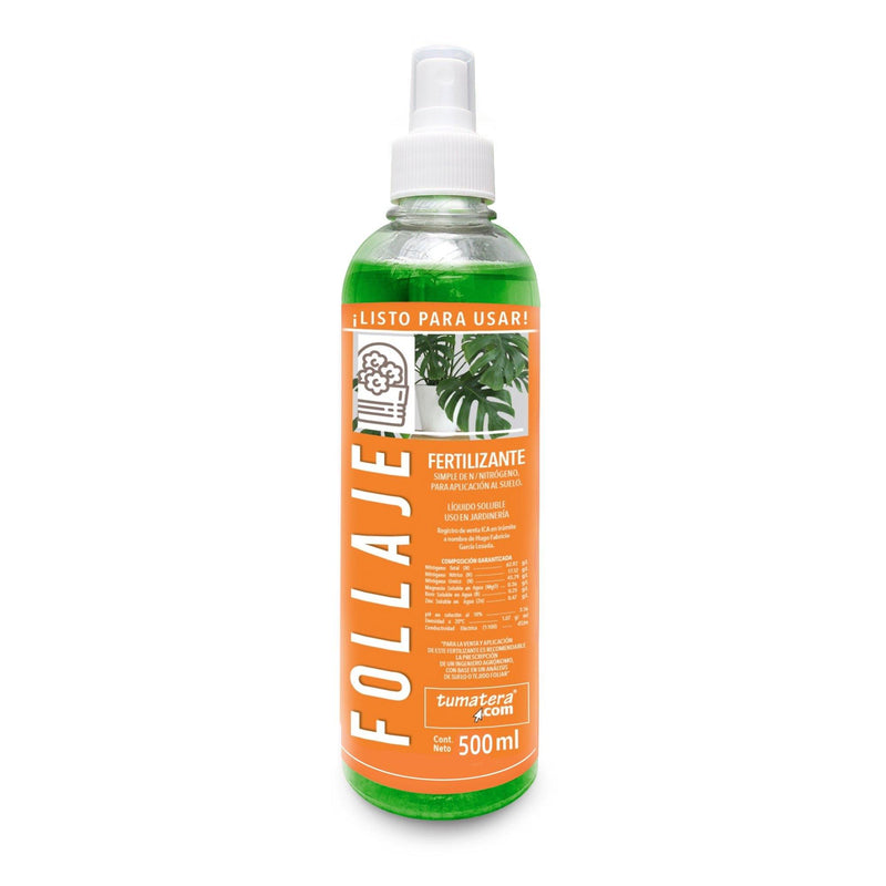 FERTILIZANTE FOLLAJE X 500 ML - Tumatera.co