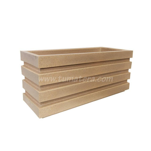 Jardinera Polietileno 100 x 45 cm Arena