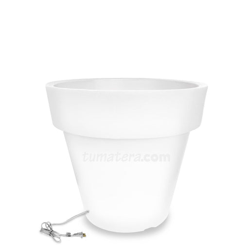 MATERA POLIETILENO CON LUZ LED MULTICOLOR CABLE 63 CM - Tumatera.co