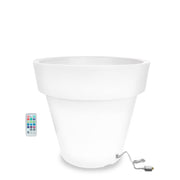 MATERA POLIETILENO CON LUZ LED MULTICOLOR INALÁMBRICA 63 CM - Tumatera.co
