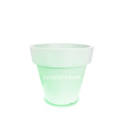 MATERA POLIETILENO CON LUZ LED MULTICOLOR INALÁMBRICA 48 CM - Tumatera.co