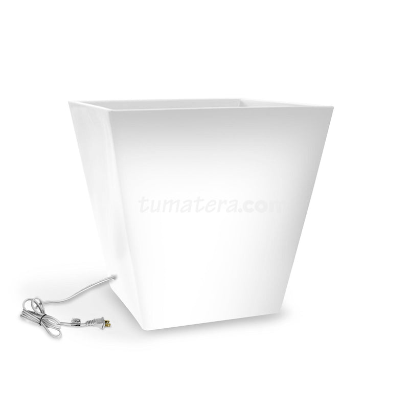 MATERA POLIETILENO CON LUZ LED MULTICOLOR CABLE 59 X 57 CM - Tumatera.co