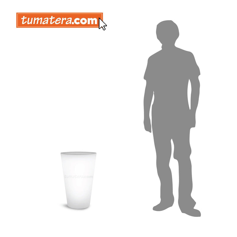 MATERA POLIETILENO CON LUZ LED MULTICOLOR CON CABLE 29 x 44 CM - Tumatera.co