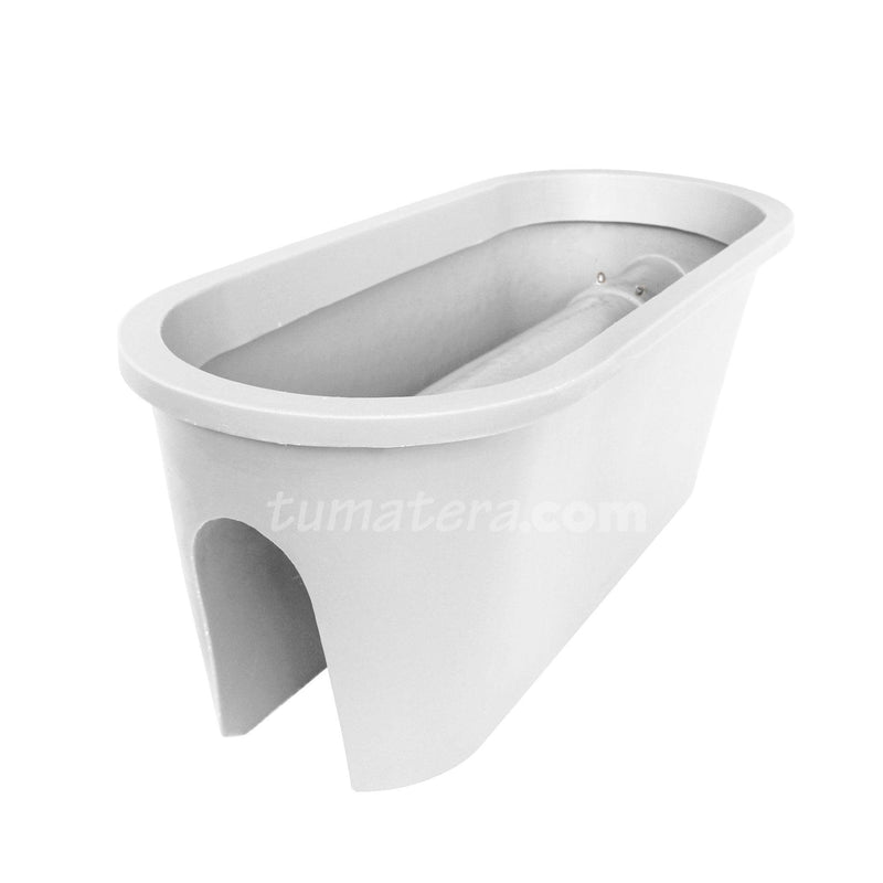 JARDINERA BALCÓN POLIETILENO 67 CM   Tumatera.co