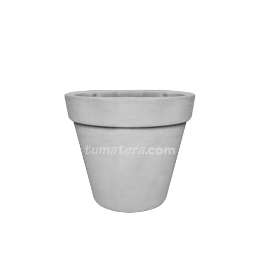 MATERA CONICA CEMENTO 35 CM - Tumatera.co