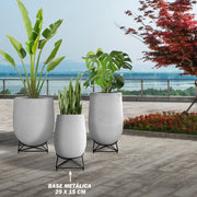 BASE METÁLICA 29 x 15 CM - Tumatera.co