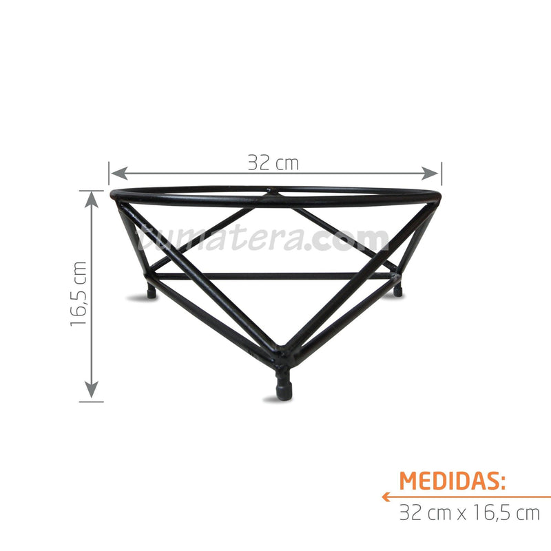 BASE METÁLICA 32 x 15 CM - Tumatera.co