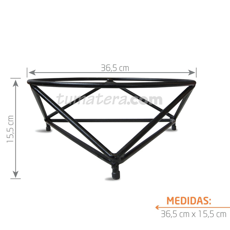 BASE METÁLICA 35 x 15 CM - Tumatera.co