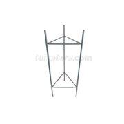 BASE METÁLICA TRIANGULAR 21 X 55 CM - Tumatera.co