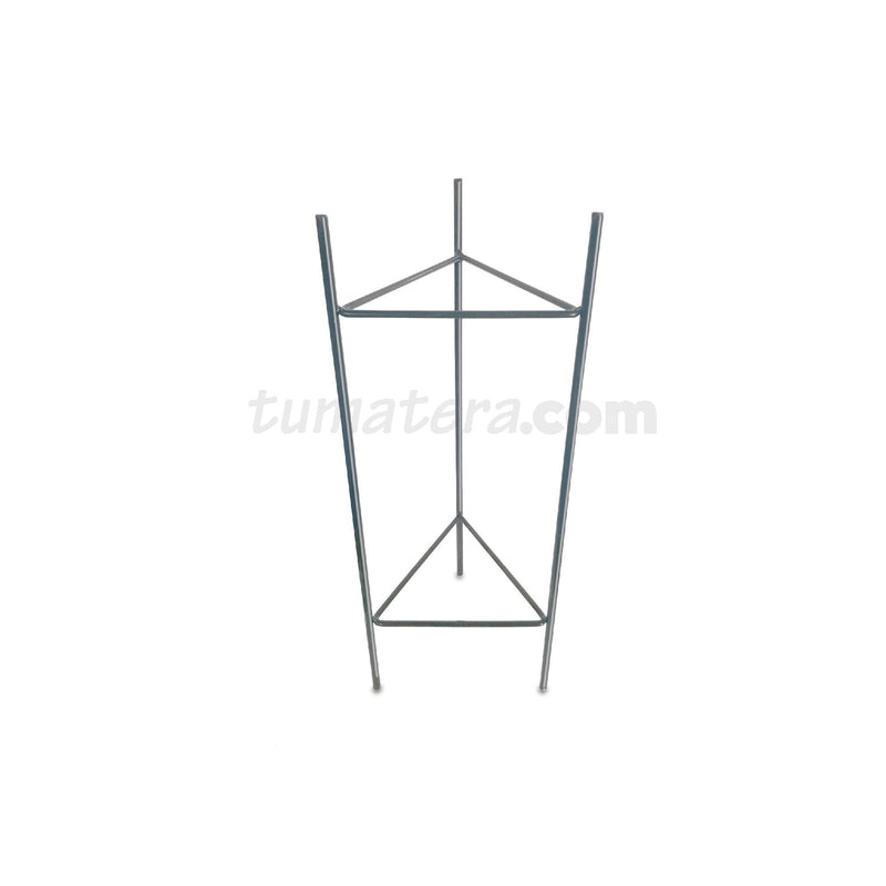 BASE METÁLICA TRIANGULAR 21 X 55 CM - Tumatera.co