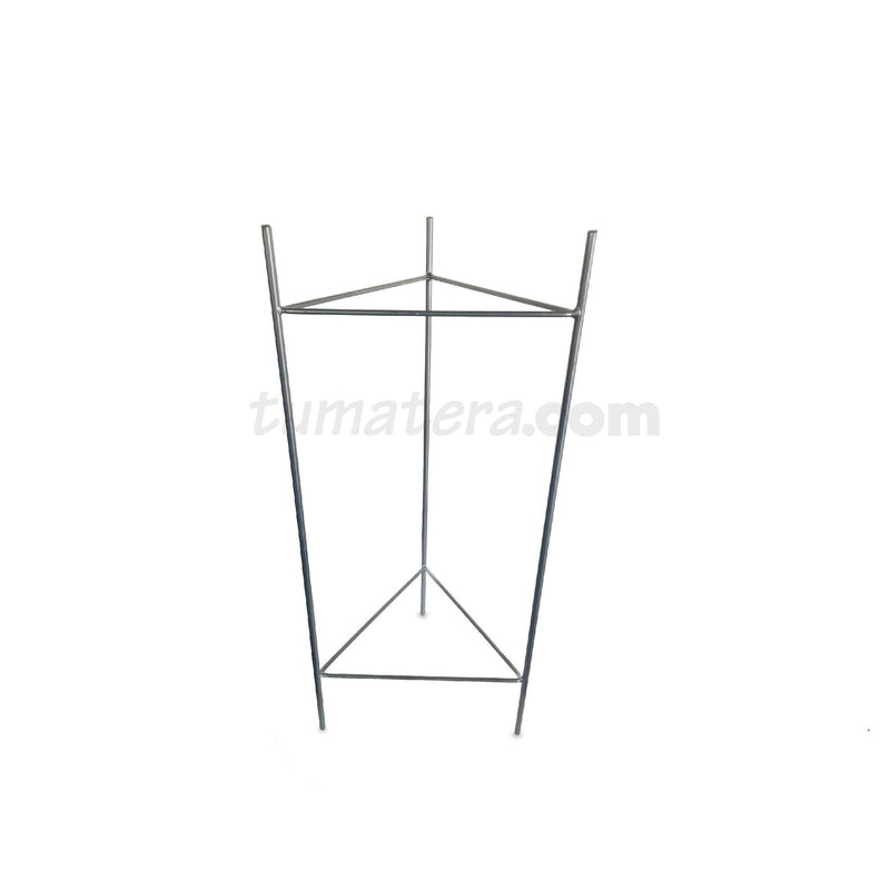 BASE METÁLICA TRIANGULAR 30 X 75 CM - Tumatera.co