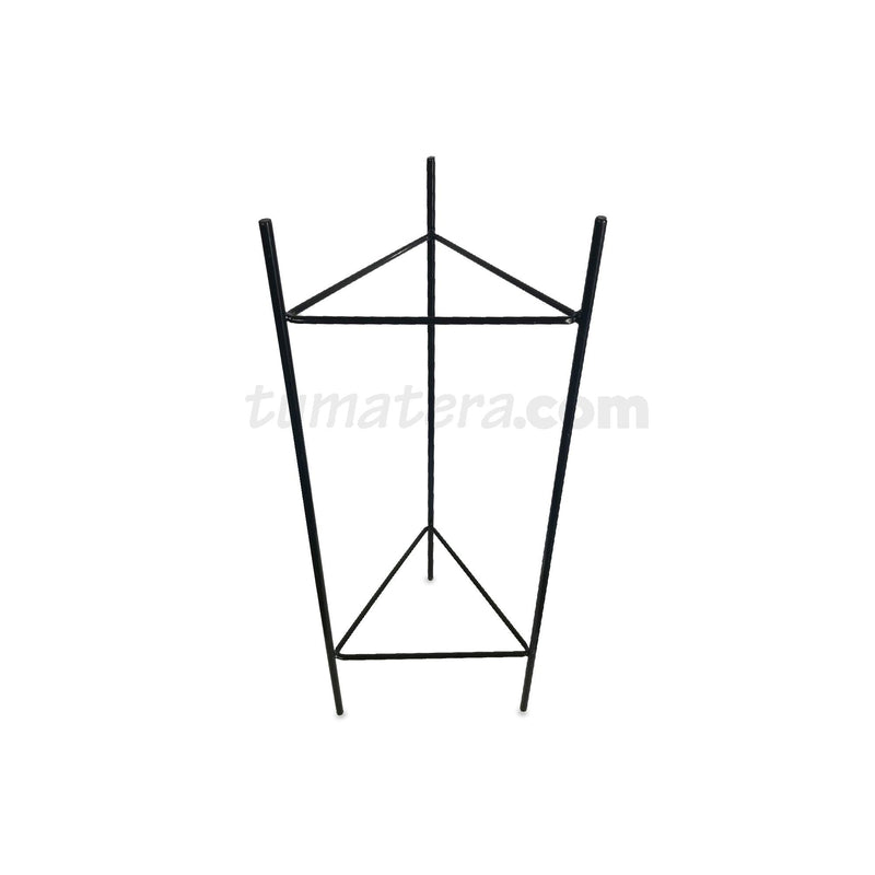 BASE METÁLICA TRIANGULAR 30 X 75 CM - Tumatera.co