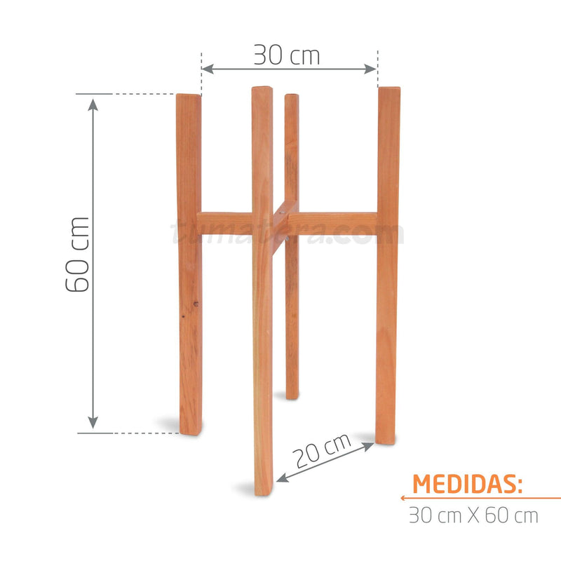 BASE MADERA 30 X 60 CM - Tumatera.co