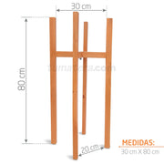 BASE MADERA 30 X 80 CM - Tumatera.co
