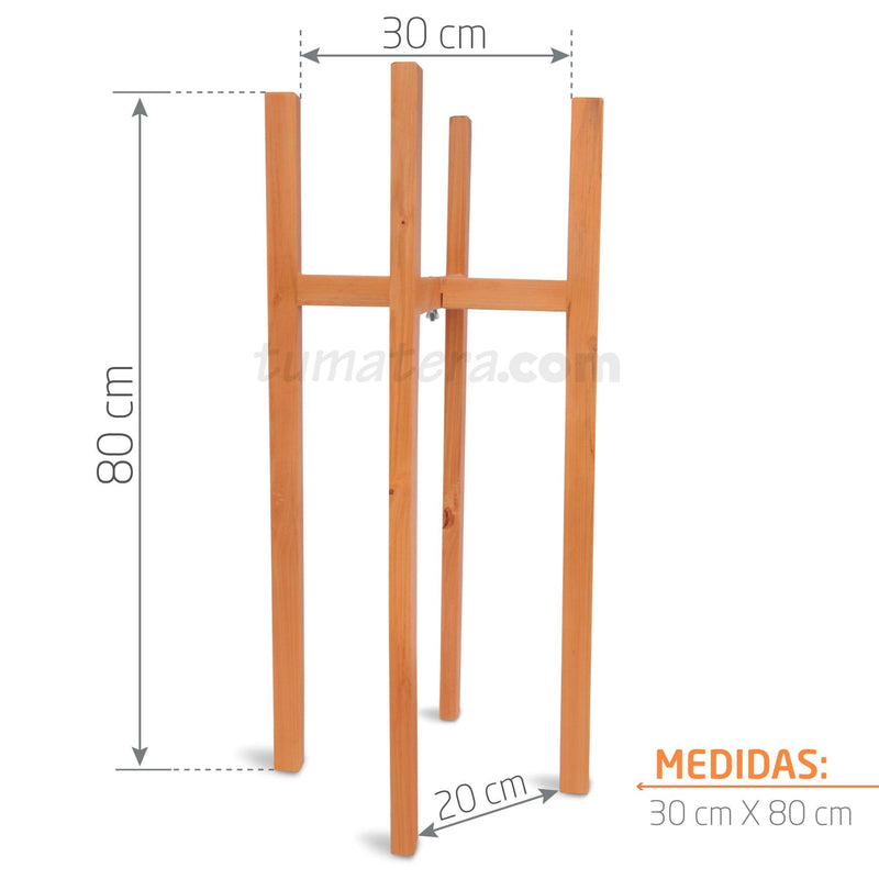 BASE MADERA 30 X 80 CM - Tumatera.co