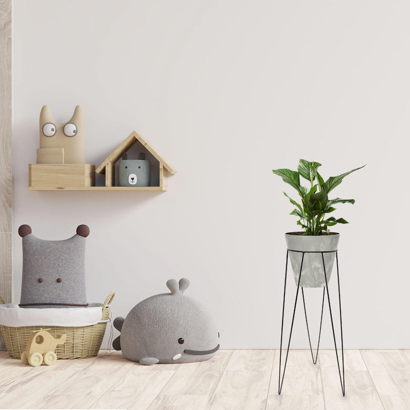 KIT MATERA TUBUS BETON 20 CM + BASE VERONA 20 X 60 CM - Tumatera.co