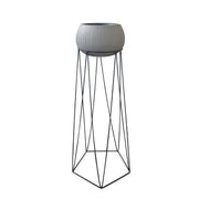 KIT MATERA BETON BOWL 29 CM + BASE IMPERIA 27 X 90 CM - Tumatera.co