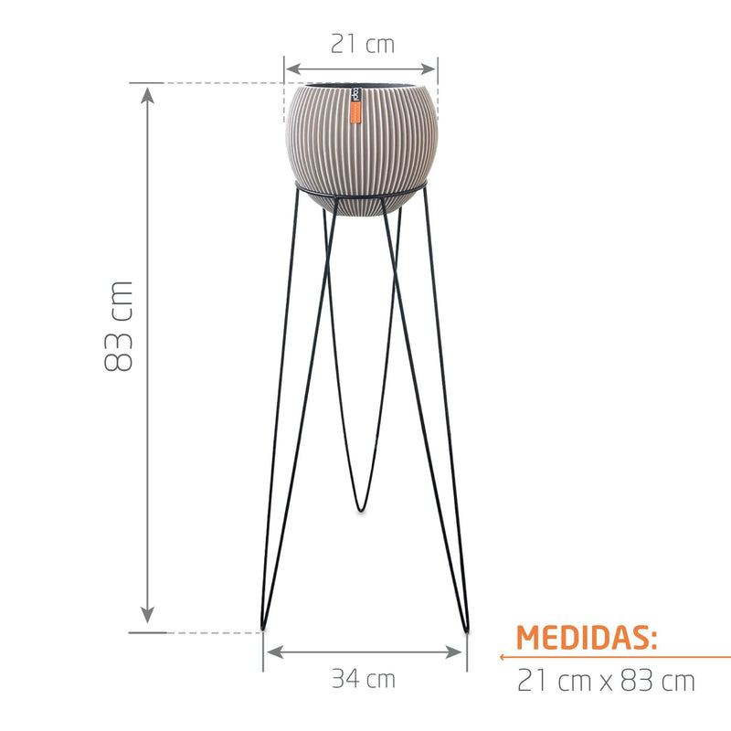 KIT MATERA BALL GROOVE 21 CM + BASE VERONA 20 X 70 CM - Tumatera.co