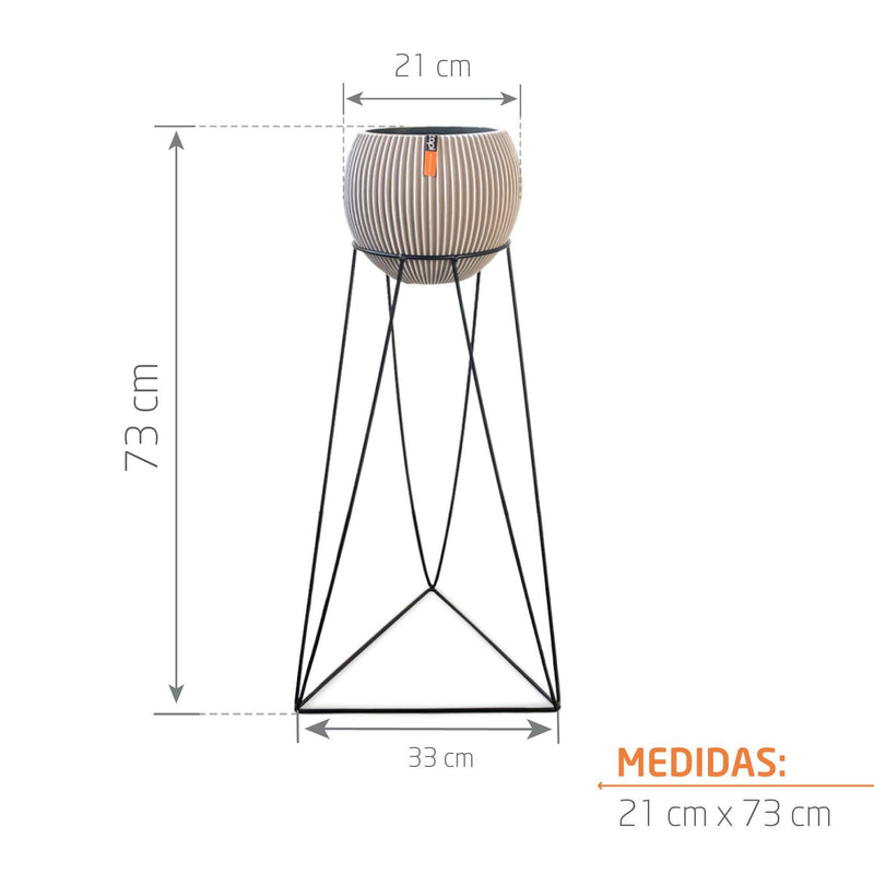 KIT MATERA BALL GROOVE 21 CM + BASE GENOVA 20 X 60 CM - Tumatera.co