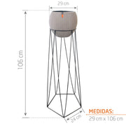 KIT MATERA BALL GROOVE 29 CM + BASE IMPERIA 27 X 90 CM - Tumatera.co