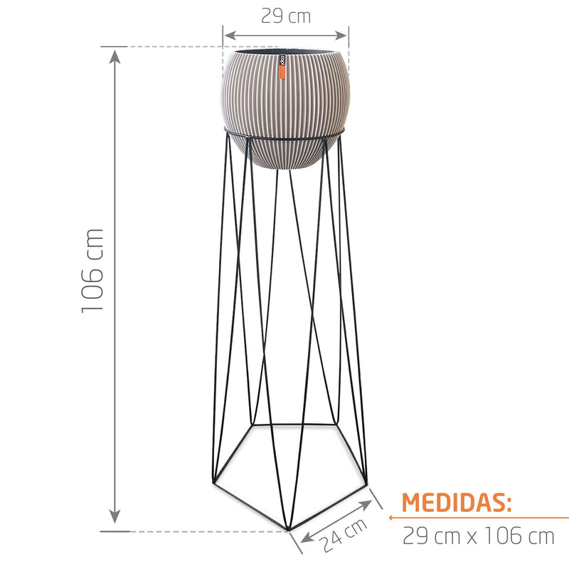 KIT MATERA BALL GROOVE 29 CM + BASE IMPERIA 27 X 90 CM - Tumatera.co