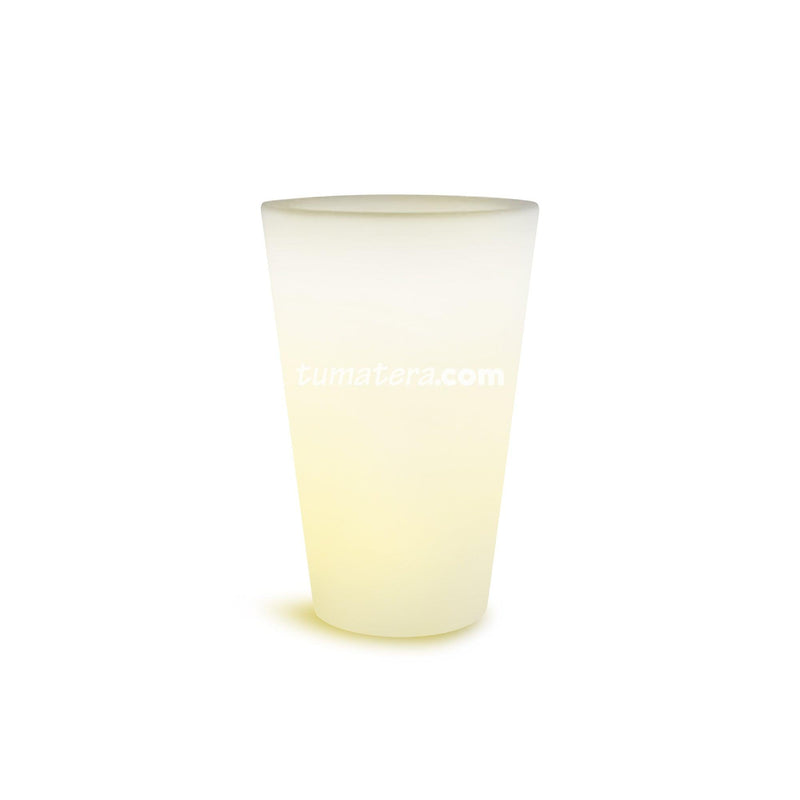 MATERA POLIETILENO CON LUZ LED MULTICOLOR CON CABLE 29 x 44 CM - Tumatera.co