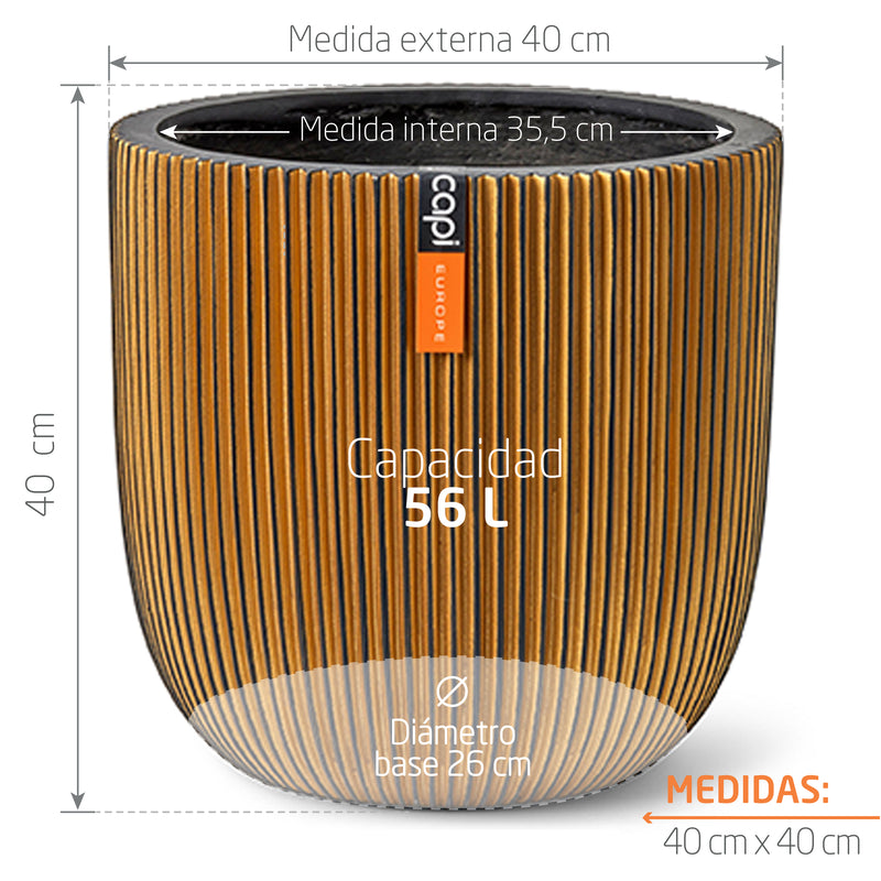 MATERA BALL GROOVE GOLD 42 CM - Tumatera.co