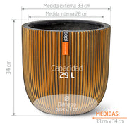 MATERA BALL GROOVE GOLD 35 CM - Tumatera.co
