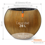 MATERA BALL GROOVE 40 CM - Tumatera.co