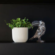 MATERA CONIC ROUND GROOVE 17 CM - Tumatera.co