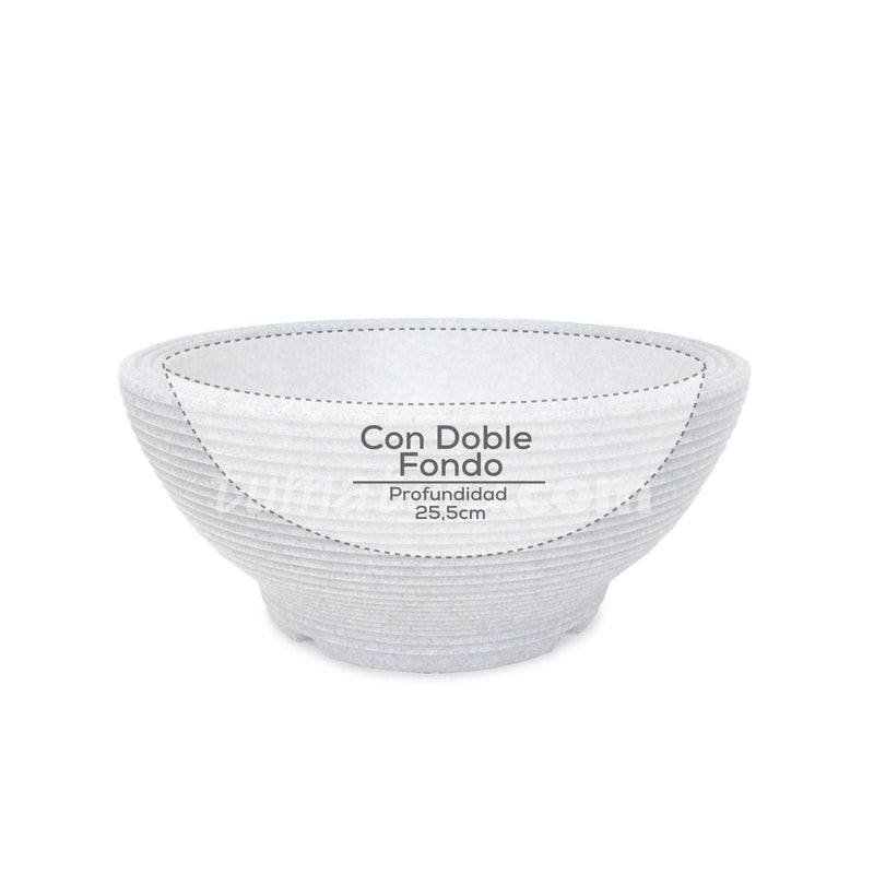 MATERA BOWL POLIETILENO 43 CM - Tumatera.co