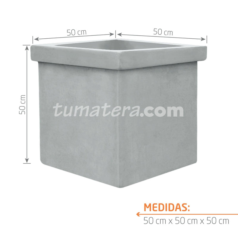 MATERA CEMENTO CON BORDE 50 CM - Tumatera.co