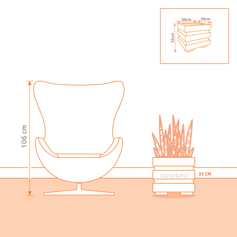 MATERA POLIETILENO 39 CM - Tumatera.co