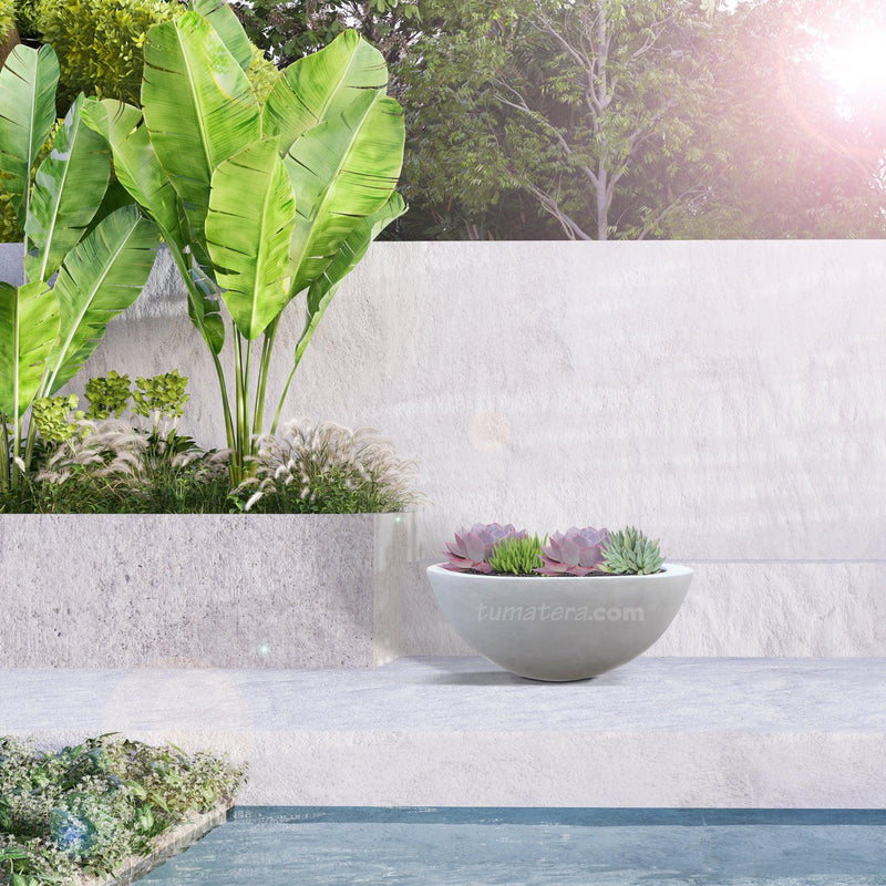MATERA BOWL CEMENTO 50 CM - Tumatera.co
