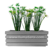 COMBO JARDINERA 100 X 45 CM CON PAPIROS - Tumatera.co