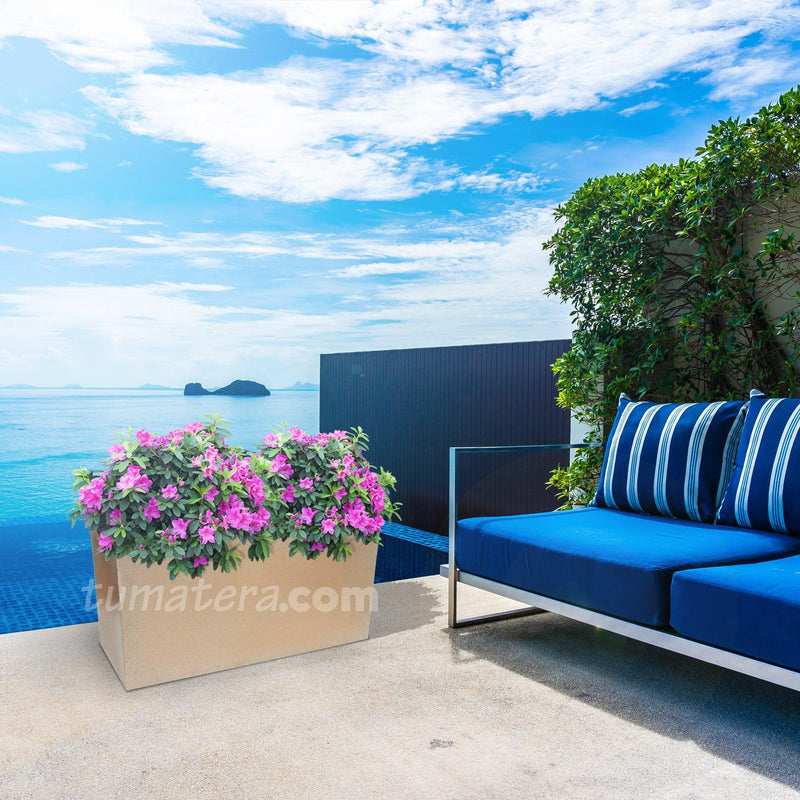 JARDINERA POLIETILENO 59 X 24 CM - Tumatera.co