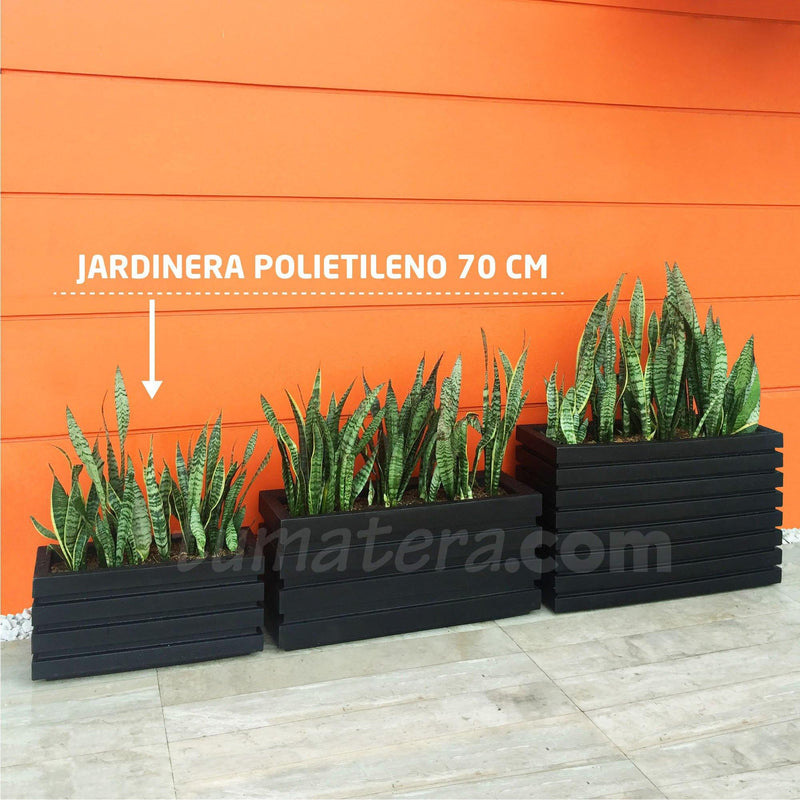 JARDINERA POLIETILENO 70 CM - Tumatera.co