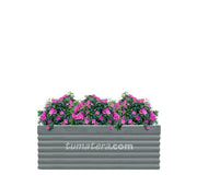 COMBO JARDINERA CEMENTO 90 CM CON AZALEAS - Tumatera.co