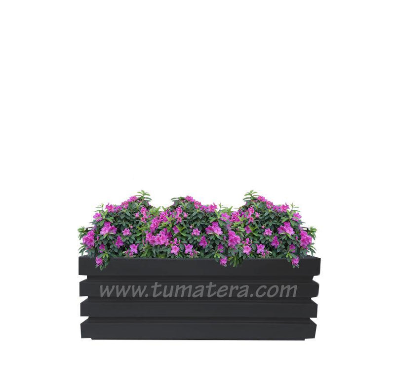 COMBO JARDINERA 90 CM CON AZALEAS - Tumatera.co