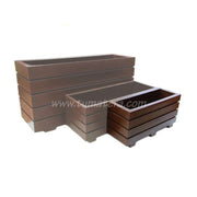 Jardinera Polietileno 69 x 33 cm diferentes Tamaños