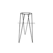 Base metalica 20X50 CM color Negro