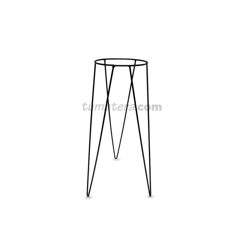 Base metalica 20X50 CM color Negro