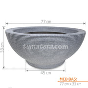 MATERA BOWL POLIETILENO 77 CM - Tumatera.co