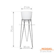 KIT MATERA COUBI + TIERRA + BASE 20 X 60 CM - Tumatera.co